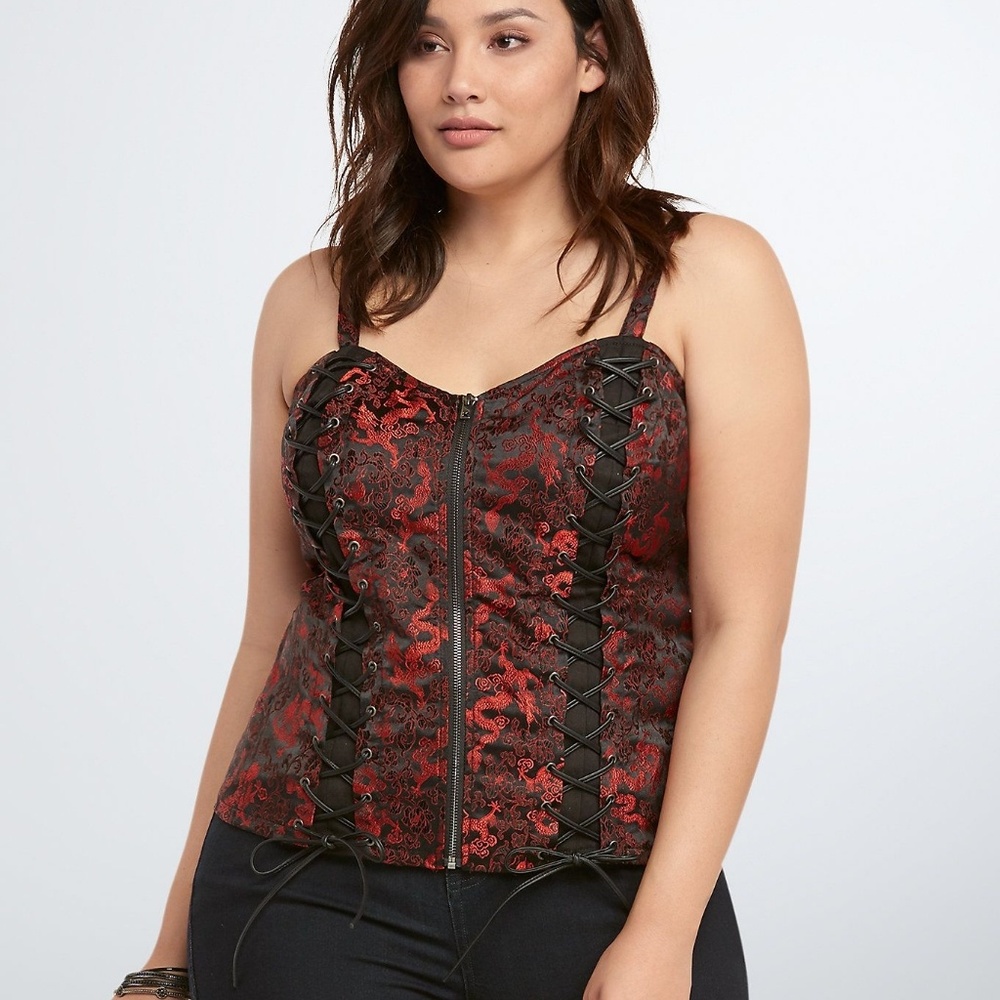 Plus Size corset top